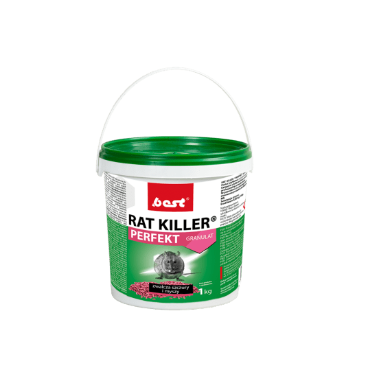 BEST RAT KILLER PERFEKT GRANULAT+ 1kg