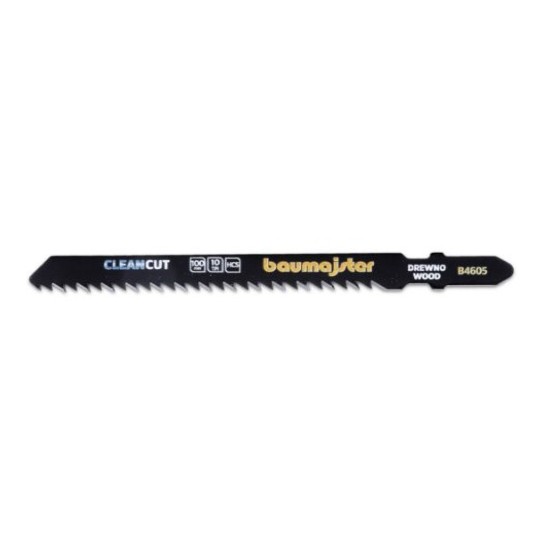 BRZESZCZOT WYRZYNARKI do DREWNA 100mm/10TPI (2szt) BAUMAJSTER B4605 -zdjęcie numer 2