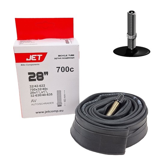 DĘTKA 700x32/40C AV-40mm (zawór samochodowy) JET D206 -zdjęcie numer 1