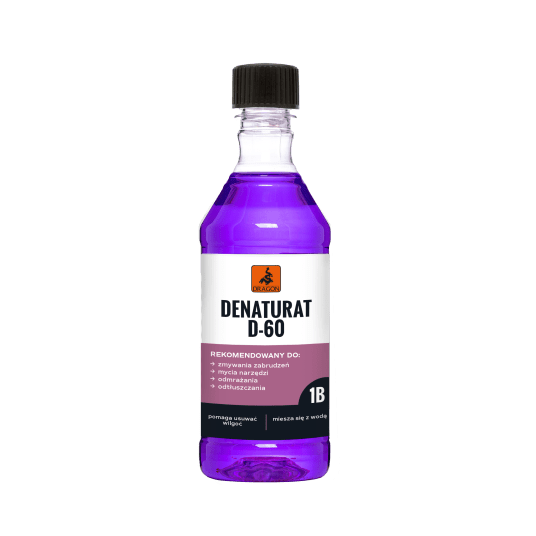DRAGON DENATURAT D60 fioletowy 0,5 l. (tworzywo)