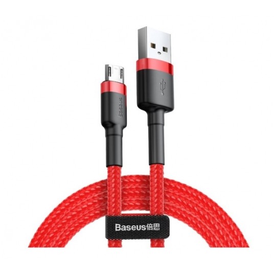 KABEL CAMKLF-B09 USB-A / micro USB 2.4A 1 m - czerwony BASEUS Cafule Cable -zdjęcie numer 1