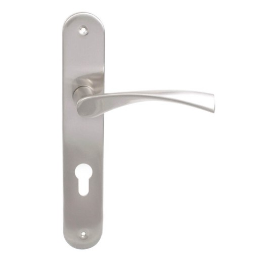 KLAMKA ETNA 72 WKŁAD nikiel szczotkowany