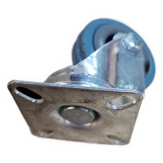 KOŁO 50 SKRĘTNE guma szara 710050