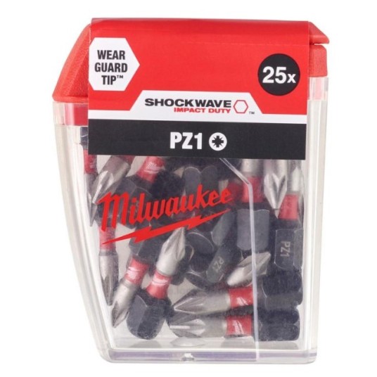 KOŃCÓWKA BIT PZ1x25mm /op.25szt MILWAUKEE 4932430861