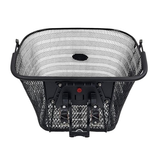 KOSZ ROWEROWY PRZÓD CLICK HT-20202056-025 czarny z siatki A852