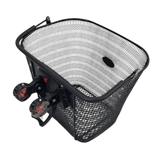 KOSZ ROWEROWY PRZÓD CLICK HT-20202056-025 czarny z siatki A852