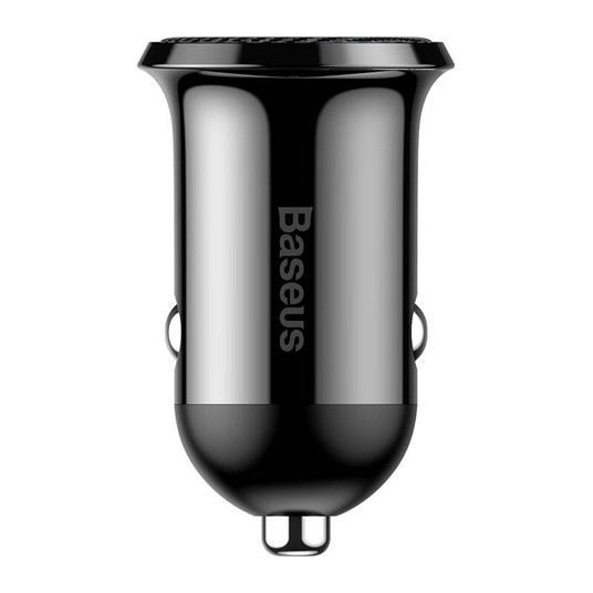 ŁADOWARKA SAMOCHODOWA 2xUSB-A, 4,8A czarna BASEUS CCALLP-01 -zdjęcie numer 2