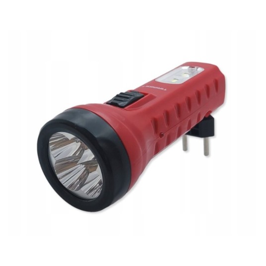LATARKA AKUMULATOROWA 4LED+2SMD TIROSS TS2227