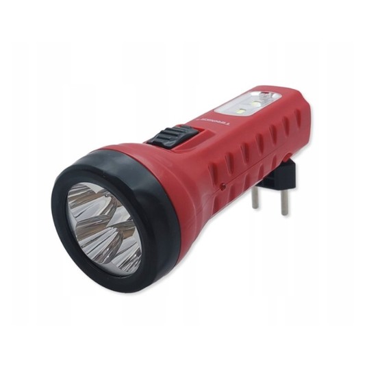 LATARKA AKUMULATOROWA 5LED+6SMD TIROSS TS3028 -zdjęcie numer 1