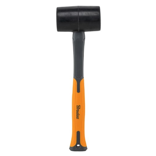 MŁOTEK GUMA 70mm/1055g fiberglass BRADAS DIY-HF6068