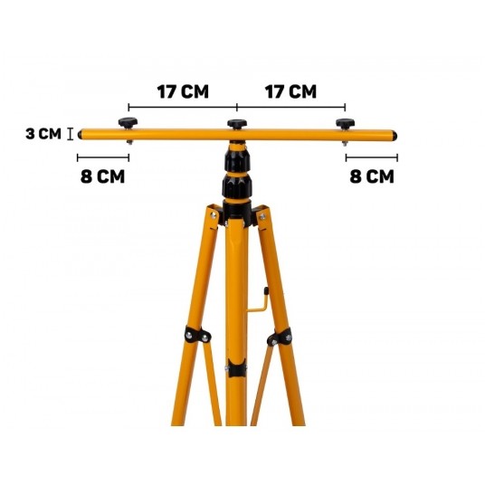 NAŚWIETLACZ LED 2x50 STATYW 6500K, IP66 KELTIN K02053 -zdjęcie numer 4