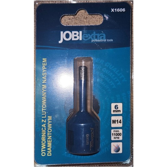 OTWORNICA DIAMENTOWA 6mm M14 JOBIextra X1606