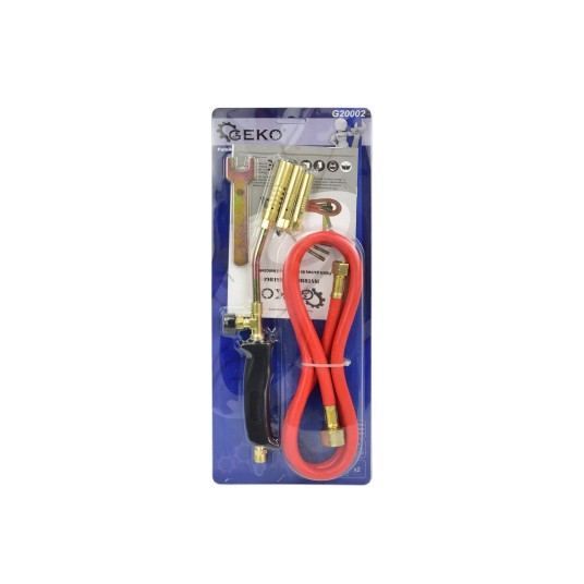 PALNIK GAZOWY 3 końcówki do lutowania (dysza 13/15/17mm) GEKO G20002