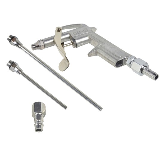 PISTOLET do PRZEDMUCHIWANIA DYSZA (zestaw 5el.) GEKO G01163
