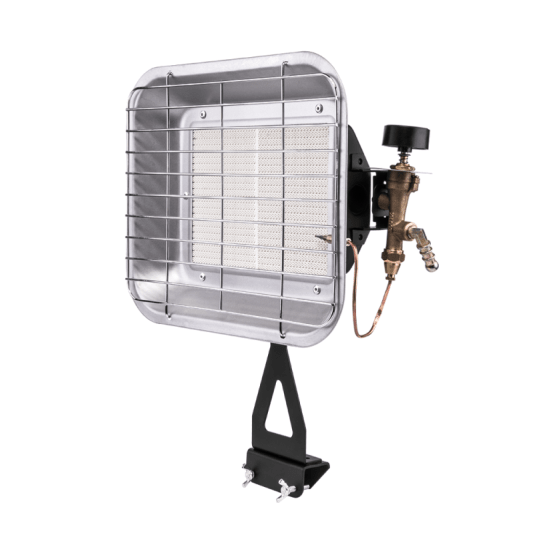 PROMIENNIK GAZ komp. 3-4,5kW BRADAS PG-009G / komplet + REDUKTOR