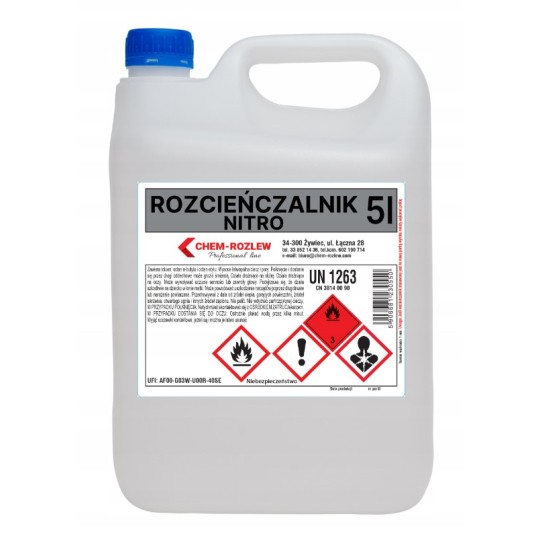 ROZCIENCZALNIK NITRO 5 l. CHEM-ROZLEW