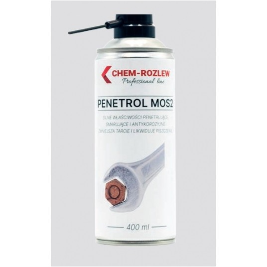 SPRAY PENETRATOR MOS2 ODRDZEWIACZ 400ml CHEM-ROZLEW -zdjęcie numer 1