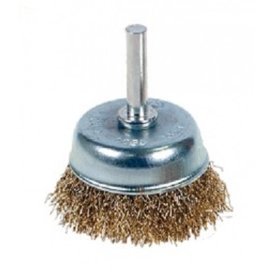 SZCZOTKA DOCZOŁOWA 50 z/b drut stalowy karbowany GoldFlex 050260 -zdjęcie numer 1