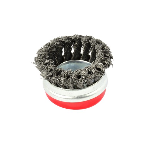 SZCZOTKA M14 DOCZOŁOWA SPLATANA 60 GEKO G00610 drut stalowy