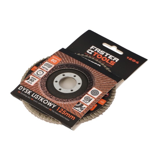 TARCZA LISTKOWA 125/ 40 EGA 1292 FASTER TOOLS