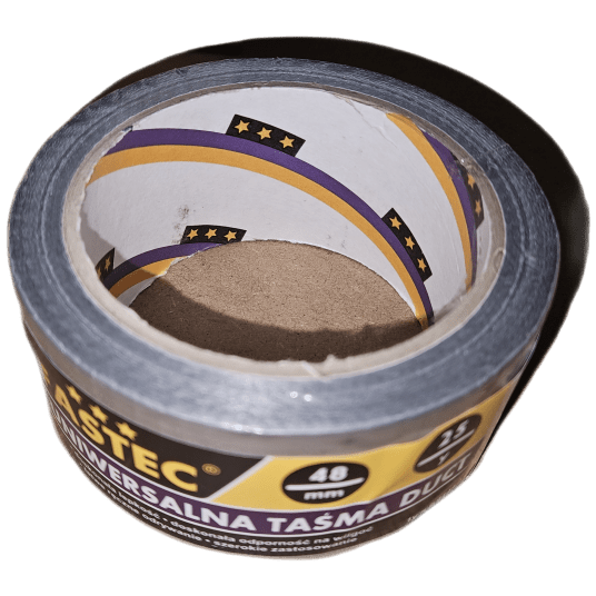 TAŚMA WZMACNIANA 48/25y DUCT-TAPE szara BEST-TAPES 010061