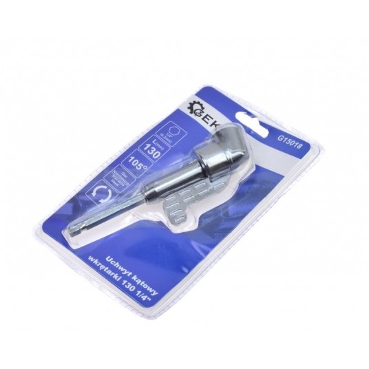 UCHWYT KATOWY WIERTARKI 130mm 1/4" GEKO G15018 -zdjęcie numer 2