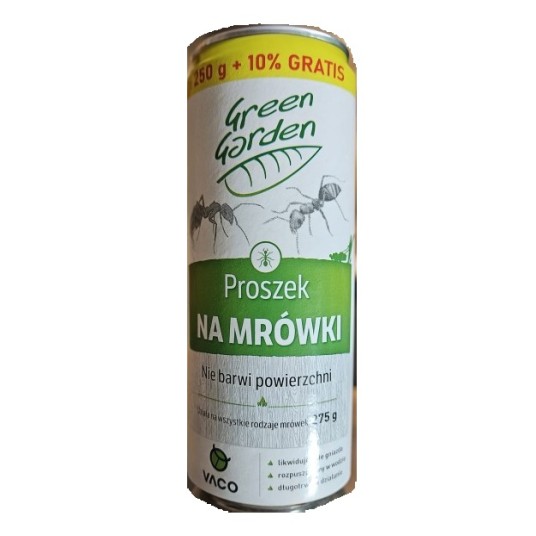 VACO PROSZEK na MRÓWKI 250g+10%-275g GREEN GARDEN (DV00218)