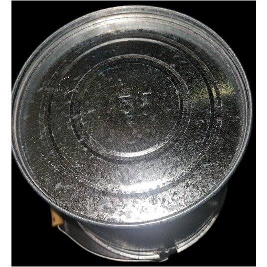 WIADRO ocynk 12 litrów (koralik) 6432 DaPro