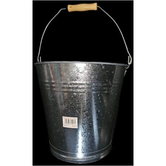 WIADRO ocynk 15 litrów (koralik) DaPro -zdjęcie numer 1