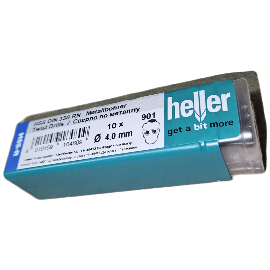 WIERTŁO METAL czarne HSS-R 11,0 HELLER 185448 -zdjęcie numer 3
