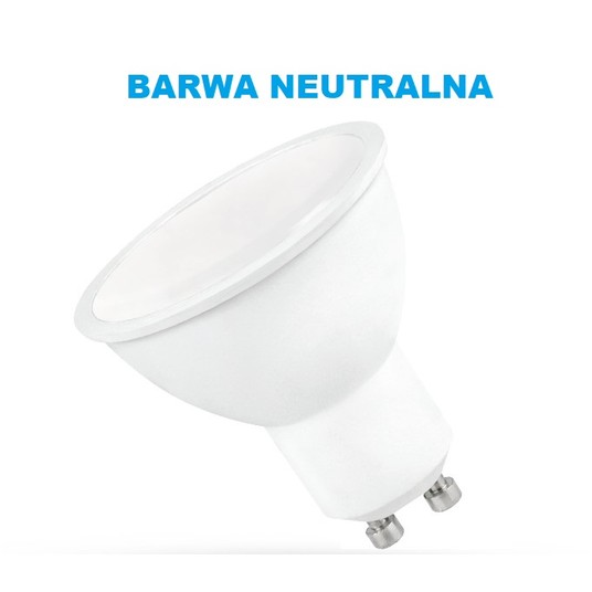 ŻARÓWKA LED NW neutralna GU10 5W 450lm/4000K ECOLIGHT EC79304 -zdjęcie numer 1