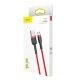 KABEL CAMKLF-B09 USB-A / micro USB 2.4A 1 m - czerwony BASEUS Cafule Cable -zdjęcie numer 2