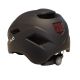 KASK ROWEROWY L czarny mat + LED-USB KS35 AVO U029