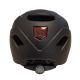 KASK ROWEROWY L czarny mat + LED-USB KS35 AVO U029