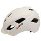 KASK ROWEROWY M biały mat + LED-USB KS35 AVO U032