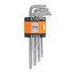 KLUCZ TORX DŁUGIE 10-50/9cz. BRADAS DIY-HKT31-LO/B -zdjęcie numer 1