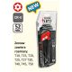 KLUCZ TORX EXTRA DŁUGIE z OTWOREM T10-T50/9el. AkuTools AZKT-L9