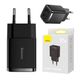 ŁADOWARKA SIECIOWA 2xUSB-A, 10,5W czarna BASEUS CCXJ010201 -zdjęcie numer 1