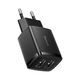 ŁADOWARKA SIECIOWA 2xUSB-A, 10,5W czarna BASEUS CCXJ010201 -zdjęcie numer 5