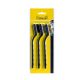 SZCZOTKA DRUCIANA PLASTIK mini 175mm 3szt STER'G S41165