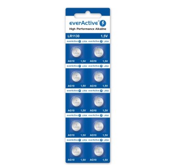 BATERIA Alkaline everActive G10/LR1130 /blister 10szt