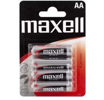 BATERIA cynkowo-węglowa MAXELL ZINC R6 AA /blister 4szt