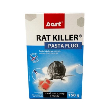 BEST RAT KILLER PASTA FLUO 150g (10szt x 15g czerwone)
