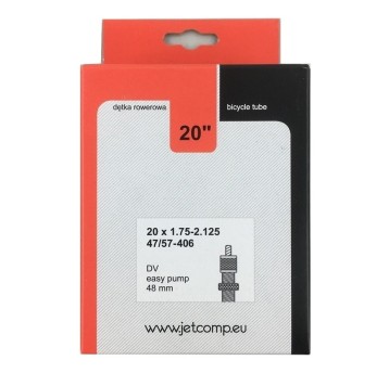 DĘTKA 20"x1,75/2,125 DV-48mm (zawór rowerowy) JET D130