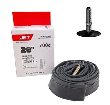 DĘTKA 700x32/40C AV-40mm (zawór samochodowy) JET D206