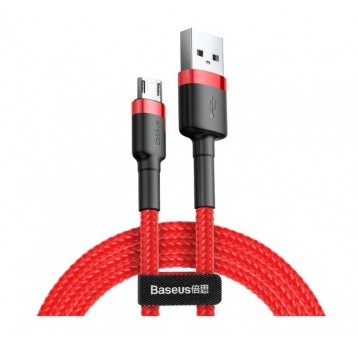 KABEL CAMKLF-B09 USB-A / micro USB 2.4A 1 m - czerwony BASEUS Cafule Cable