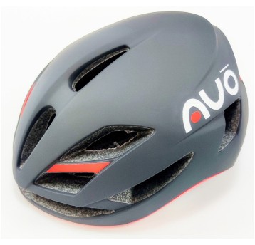 KASK ROWEROWY L czarno-czerwony PNY-46 AERO II AVO U001333