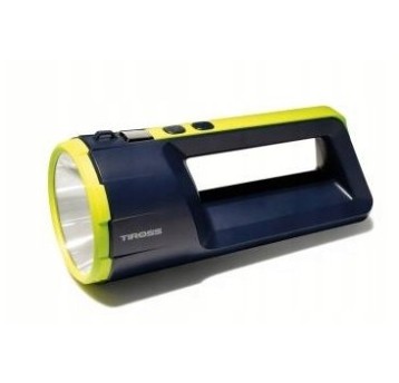 LATARKA AKUMULATOROWA 5W/LED/330 lum. / 6W COB/520 lum. (kabel USB) POWER BANK TIROSS TS1858