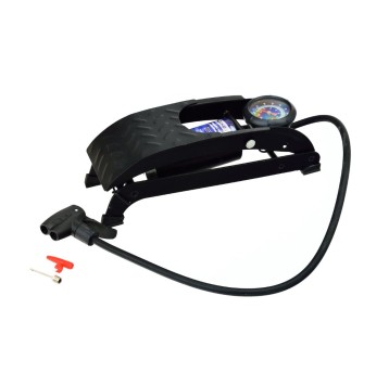 POMPKA PODŁOGOWA NOŻNA JEDNOTŁOWKOWA z MANOMETREM GEKO G01291