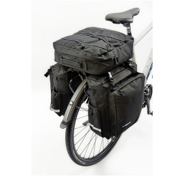 SAKWA TORBA ROWEROWA na bagażnik 3cz. SOHO GRAND SA022